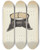 Triptych art skateboard deck of Eva Noe Stock by Eva Noe