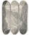 Triptych art skateboard deck of Isaac Weld Pass Of The Gemmi Descending To Leukas Bad Switzerland by Isaac Weld (1774-1856)