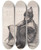 Triptych art skateboard deck of Peter Ilsted En Druser by Peter Ilsted (1861-1933)