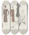 Triptych art skateboard deck of R Drivon Art Got Beaut P14 by R Drivon