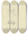 Triptych art skateboard deck of Philipp Winterwerb Bildnis Eines Mdchens Darunter Eine Tote Maus by Philipp Winterwerb (1837-1873)