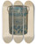 Triptych art skateboard deck of Edward D Williams Stoneware Jar by Edward D Williams
