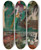 Triptych art skateboard deck of Tadeusz Makowski Sketch For The Painting Saint George Piercing A Dragon by Tadeusz Makowski (1882-1932)