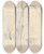 Triptych art skateboard deck of Mikul Galanda Sketchbook_89 by Mikulas Galanda (1895-1938)