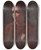 Triptych art skateboard deck of Frank Duveneck Study Of A School Boy by Frank Duveneck (1848-1919)
