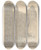 Triptych art skateboard deck of Lon Spilliaert Les Serres Chaudes 9 by Leon Spilliaert (1881-1946)