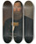 Triptych art skateboard deck of Peter Michal Boh Portrait Of A Man With A Chin And A Beard by Peter Michal Bohun (1822-1879)