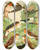 Triptych art skateboard deck of Emil August Gldi Andorinhas by Emil August Goldi (1859-1917)