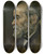 Triptych art skateboard deck of Vincent Van Gogh Portrait Of An Old Man by Vincent van Gogh (1853-1890)