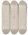 Triptych art skateboard deck of Mae A Clarke Evening Bodice Line Drawing by Mae A Clarke