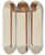 Triptych art skateboard deck of Harry Eisman Mirror Stand by Harry Eisman