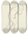 Triptych art skateboard deck of Mikul Galanda Rozna Uhlia by Mikulas Galanda (1895-1938)