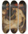 Triptych art skateboard deck of Salomon Andersson The Descent From The Cross by Salomon Andersson (1785-1855)