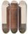 Triptych art skateboard deck of John Matulis Preserve Jar_2 by John Matulis