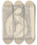 Triptych art skateboard deck of Mikul Galanda Sketchbook_94 by Mikulas Galanda (1895-1938)
