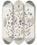 Triptych art skateboard deck of Martin Frobenius Ledermuller Amusement Microscopique Tant Pour Lesprit Que Pour Les Yeux Pl062 by Martin Frobenius Ledermu%Cc%88Ller (1719-1769)