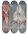 Triptych art skateboard deck of Gustave Caillebotte Calfs Head And Ox Tongue by Gustave Caillebotte (1848-1894)