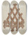 Triptych art skateboard deck of James M Lawson Comb And Brush Rack by James M Lawson