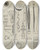 Triptych art skateboard deck of Ernest A Towers Jr Grandfathers Clock_6 by Ernest A Towers Jr (20-)