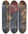 Triptych art skateboard deck of Richard Nicolas Roland Holst Ontwerp Voor Raam In Het Noordertransept In De Dom Te Utrecht 28 by Richard Nicolaus Roland Holst (1868-1938)