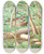 Triptych art skateboard deck of Edwin L Sheppard Whippoorwill by Edwin L Sheppard (1904)