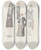 Triptych art skateboard deck of J Dory Art Got Beaut P9 by J Dory