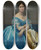 Triptych art skateboard deck of Jean Auguste Dominique Ingres Josphinelonoremariepauline De Galard De Brassac De Barn Princesse De Broglie by Jean Auguste Dominique Ingres (1780-1867)