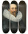 Triptych art skateboard deck of Jan Anthonisz Van Ravesteyn Portrait Of A Gentleman by Jan Anthonisz Van Ravesteyn (1570-1657)