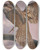Triptych art skateboard deck of Lopaul Robert Engoulevent by Leo Paul Robert (1851-1923)