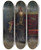 Triptych art skateboard deck of Walter Gay Seatedlady by Walter Gay (1856-1937)