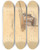 Triptych art skateboard deck of Edwin Austin Abbey Study For The Spirit Of Light by Edwin Austin Abbey (1852-1911)