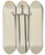 Triptych art skateboard deck of Bernard Krieger Skewers And Holder_1 by Bernard Krieger