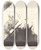 Triptych art skateboard deck of Odilon Redon Cheval Aile Winged Horse by Odilon Redon (1840-1916)