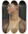 Triptych art skateboard deck of Frederic Leighton Lucia by Frederic Leighton (1830-1896)