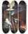 Triptych art skateboard deck of Krlis Padegs Madonna With A Machine Gun by Karlis Padegs (1911-1940)