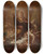 Triptych art skateboard deck of Neapolitan School The Apotheosis Of A Bishop Saint by Neapolitan School