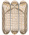 Triptych art skateboard deck of Theo Nieuwenhuis Kalenderblad Voor September 1896 by Theo Nieuwenhuis (1866-1951)