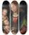 Triptych art skateboard deck of Lucas Cranach The Elder Virgin And Child Adored By The Infant St John by Lucas Cranach The Elder (1472-1553)