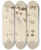 Triptych art skateboard deck of Walter Hood Fitch Cryptogamic Botany Of The Antarctic Voyage Of Hm Discovery Ships Erebus And Terror In The Years 1839 Pl36 by Walter Hood Fitch (1817-1892)