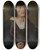 Triptych art skateboard deck of Lucas Cranach The Elder Portrait Of A Man With A Rosary by Lucas Cranach The Elder (1472-1553)