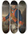 Triptych art skateboard deck of Johann Nikolaus Grooth Portrait Of Hieronymus Linder Of Basel by Johann Nikolaus Grooth (1723-1797)