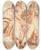 Triptych art skateboard deck of Giuseppe Maria Crespi Saint Paul by Giuseppe Maria Crespi (1665-1747)