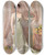 Triptych art skateboard deck of Vittorio Matteo Corcos Portrait Of Princess Evelyne Colonna Di Stigliano by Vittorio Matteo Corcos (1859-1933)