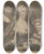 Triptych art skateboard deck of John Alexander George Jameson After George Jameson by John Alexander (1945)