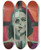 Triptych art skateboard deck of Karl Wiener Ohne Titel Collage Ii Aus Die 150 Bltter by Karl Wiener (1901-1949)