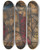 Triptych art skateboard deck of Richard Nicolas Roland Holst Ontwerp Voor Raam In Het Noordertransept In De Dom Te Utrecht 12 by Richard Nicolaus Roland Holst (1868-1938)