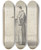 Triptych art skateboard deck of Tienne Tholon Ein Junger Geistlicher Im Profil Nach Links In Einem Buche Lesend by tienne Tholon