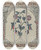 Triptych art skateboard deck of Michael Lauretano Fragment Of Wall Decoration_3 by Michael Lauretano