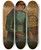 Triptych art skateboard deck of Tadeusz Makowski Dziewczyna W Zielonej Sukni Z Koszykiem by Tadeusz Makowski (1882-1932)