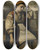 Triptych art skateboard deck of Jeanbaptistecamille Corot Reverie by Jean-Baptiste-Camille Corot (1796-1875)